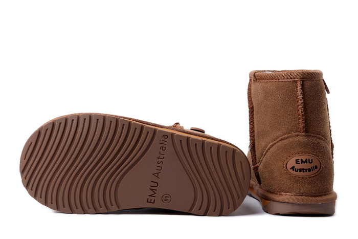 EMU AUSTRALIA Wallaby Mini K10103 chestnut, śniegowce dziecięce, rozmiary 19-31