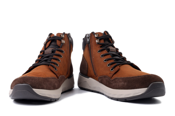 RIEKER TEX 11530-24 brown, trzewiki męskie