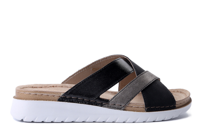 INBLU CN-45 014 czarny, klapki damskie