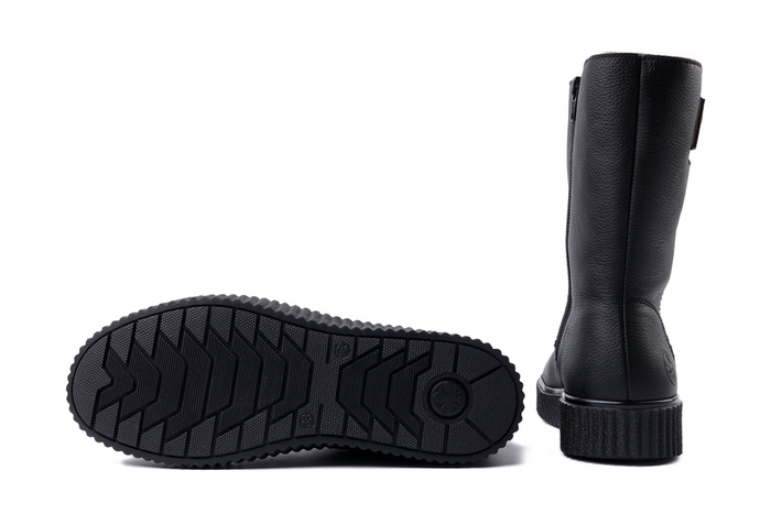 RIEKER Y4355-00 black, botki damskie