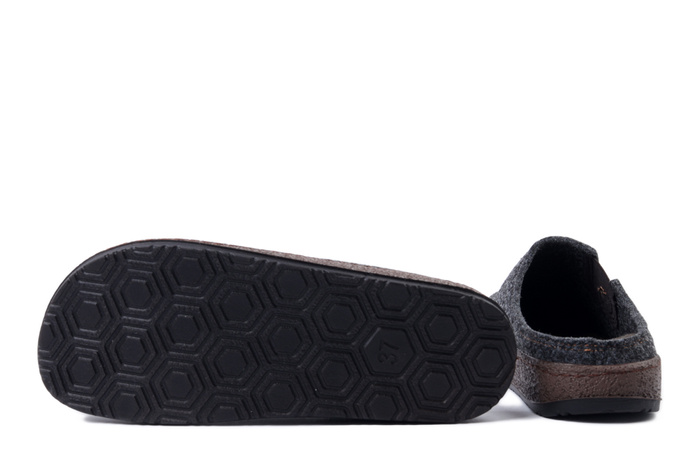 INBLU NL-10 025 szary, kapcie damskie