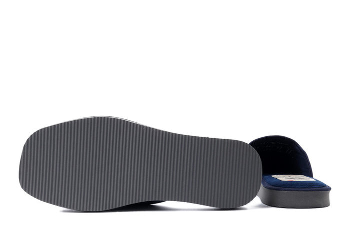 METEOR 500 Krzyś granatowy, kapcie męskie