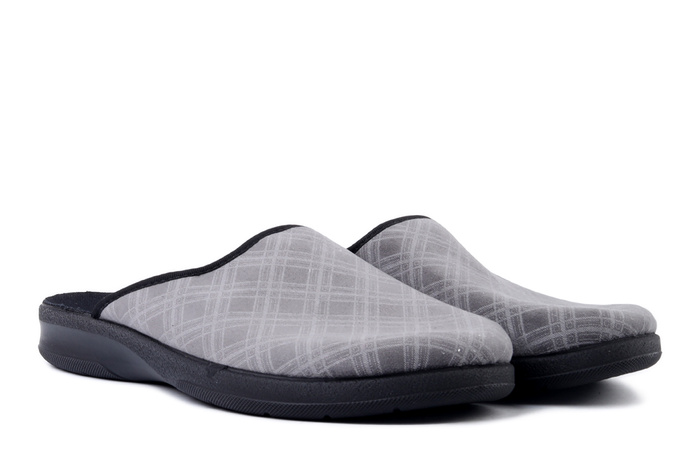 BEFADO 548M 051 szary, kapcie męskie
