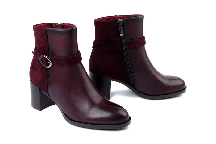 TAMARIS 1-25363-45 537 merlot, botki damskie