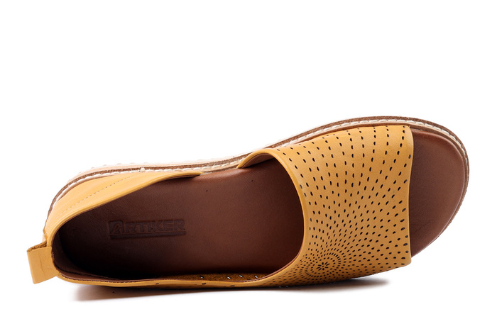 ARTIKER RELAKS 52C0811_1 żółty, sandały damskie