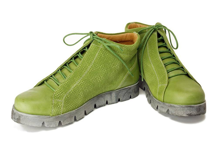 Dr. BRINKMANN 991594-7 grun, trzewiki damskie