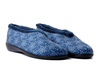 ADANEX 29171 DIP6VV granatowy, kapcie damskie