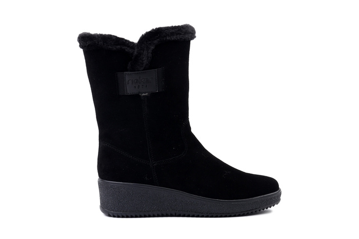 RIEKER Y4456-00 black, botki damskie