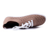 RIEKER 52803-60 beige, półbuty letnie damskie