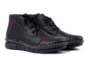 RIEKER 73301-00 black, trzewiki damskie