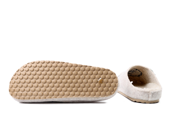 DR. BRINKMANN 320263-81 offwhite, kapcie damskie