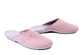 BEFADO 235D 215 różowy, kapcie damskie