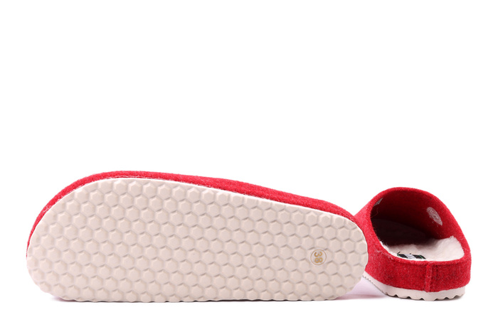 DR. BRINKMANN 320261-04 rot, kapcie damskie