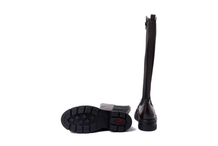 RIEKER Z9158-27 brown, kozaki damskie