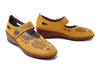 RIEKER N1686-68 yellow, półbuty damskie
