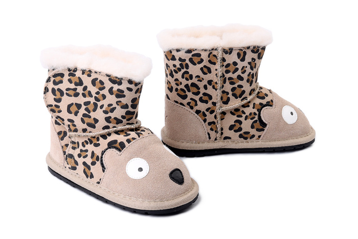 EMU AUSTRALIA Cheetah Walker B11105 sand, śniegowce dziecięce, rozmiary 19-23,0