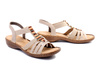 RIEKER 60851-62 beige, sandały damskie