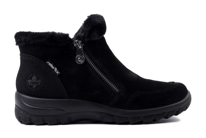 RIEKER TEX L7188-00 black, botki damskie