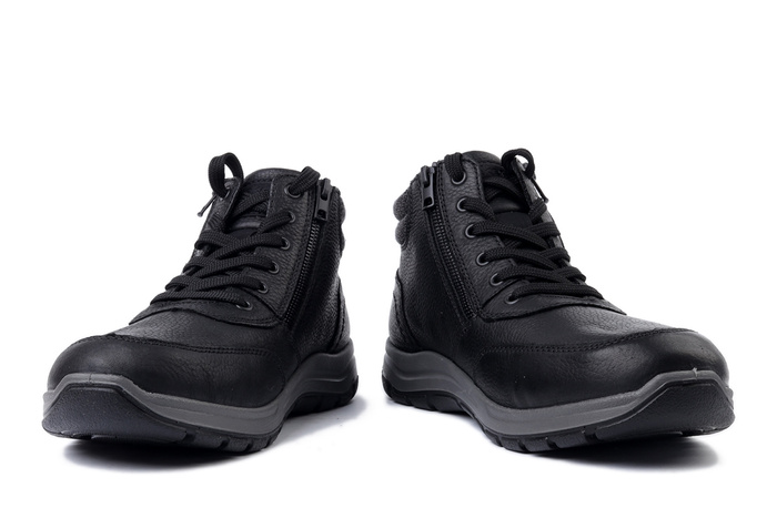 RIEKER TEX 03624-00 black, trzewiki męskie
