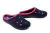 INBLU ET-33 004 granatowy, kapcie damskie