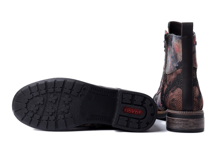 RIEKER TEX 94611-91 multi, trzewiki damskie