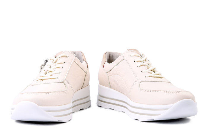 WALDLAUFER 758009207698 perl lightgold, półbuty damskie