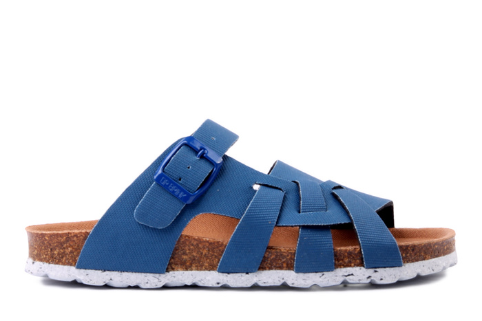 DR. BRINKMANN 701530-5 blau, klapki damskie