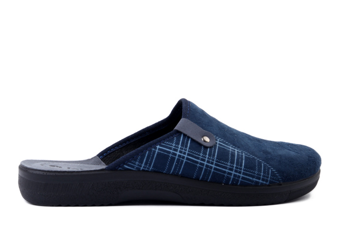 INBLU DG-17 004 granatowy, kapcie męskie