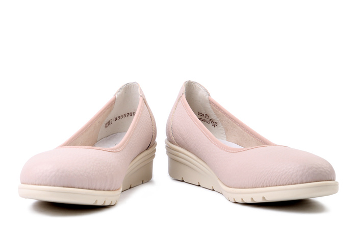 RIEKER L5360-31 pink, czółenka damskie