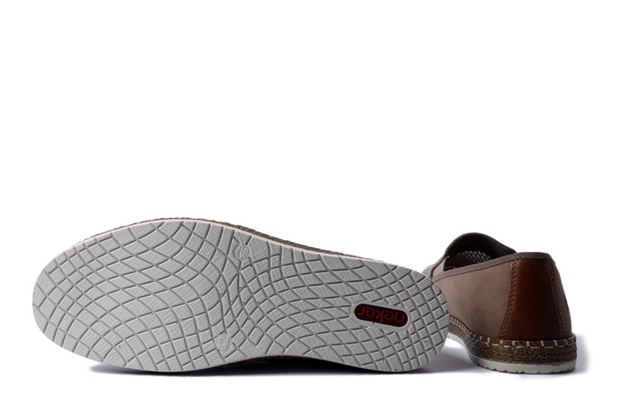 RIEKER B5265-65 beige, pólbuty męskie