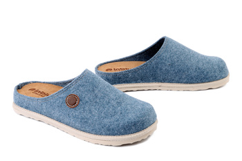 INBLU CS-47 034 błękitny, kapcie damskie