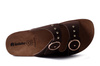 INBLU CP-54 043 ciemny brąz, klapki damskie