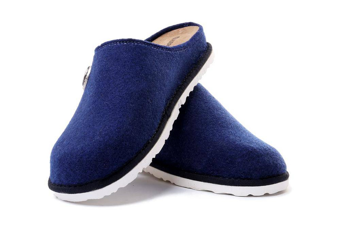 DR. BRINKMANN 320048-05 blau, kapcie/klapki damskie
