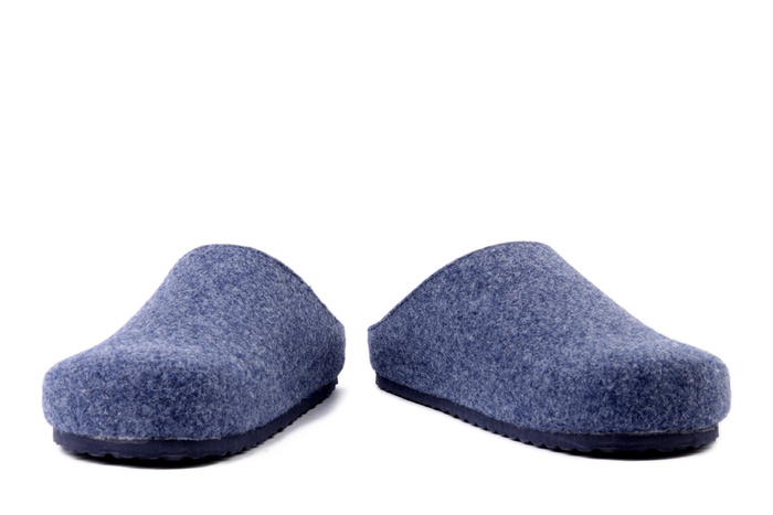 DR. BRINKMANN 320261-05 blau, kapcie damskie