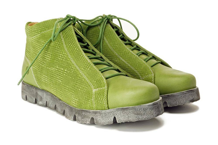 Dr. BRINKMANN 991594-7 grun, trzewiki damskie