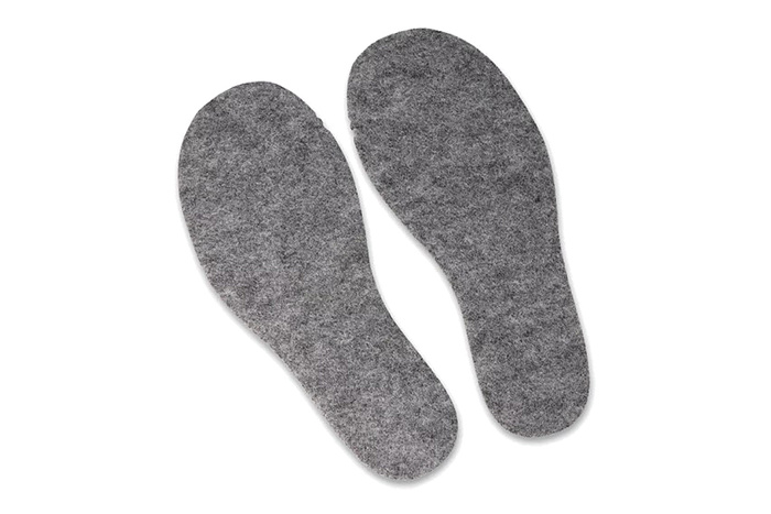 BEFADO 891D 100 Badwiesse szary filc, wkładki do obuwia