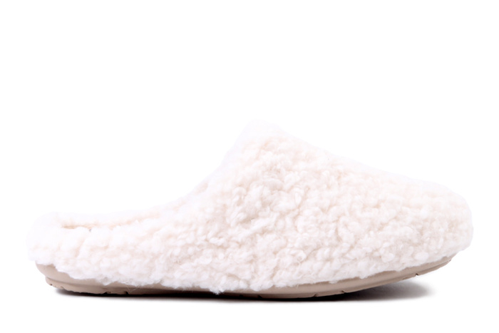 MANITU 320290-81 offwhite, kapcie damskie