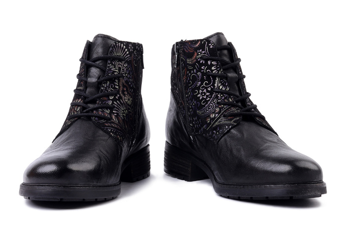 JOSEF SEIBEL 75316 MI159 102 Kate 16 schwarz-multi, trzewiki damskie