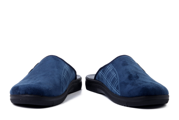 INBLU DG-17 004 granatowy, kapcie damskie