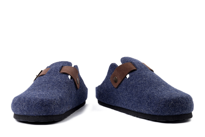 DR. BRINKMANN 220077-05 blau, klapki męskie