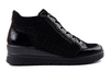 RIEKER REMONTE R0773-05 black combiantion, trzewiki damskie