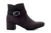 RIEKER 70289-45 grey, botki damskie