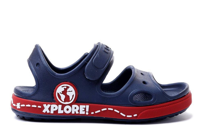 COQUI 8861 YOGI navy/red, sandały dziecięce, rozmiary: 20,5-26,5