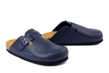 DR. BRINKMANN 500062-05 ocean/navy, klapki damskie