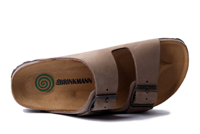 DR. BRINKMANN 600130-08 beige, klapki damskie/męskie