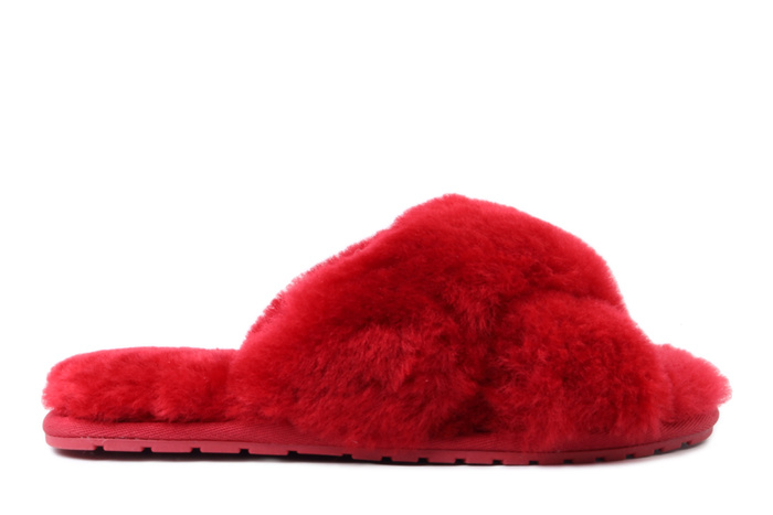 EMU AUSTRALIA W11573 Mayberry cherry, kapcie damskie