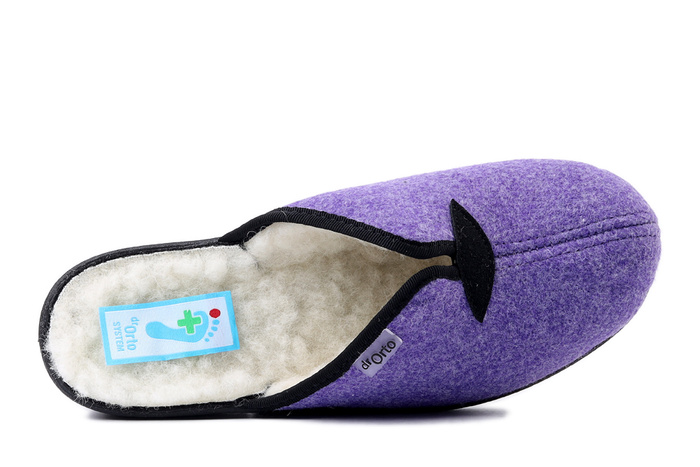 BEFADO DR ORTO 937D 637 fioletowy, klapki profilaktyczne damskie