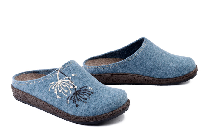 BEFADO 155D 188 niebieski, kapcie damskie