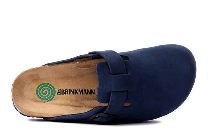 DR. BRINKMANN 600132-05 blau, klapki damskie