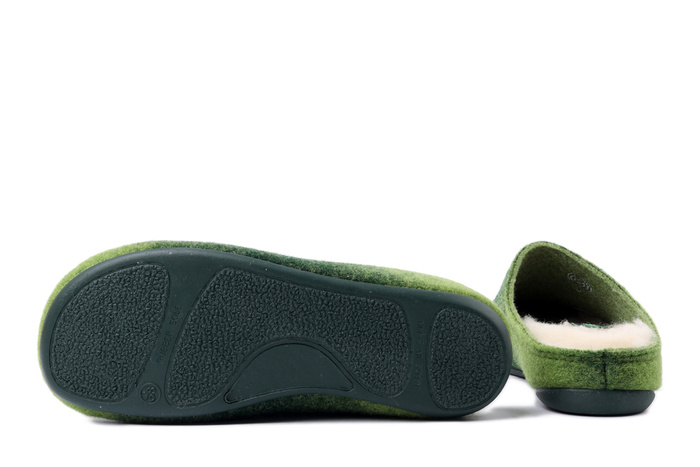 DR. BRINKMANN 320714-71 hellgrun, kapcie damskie